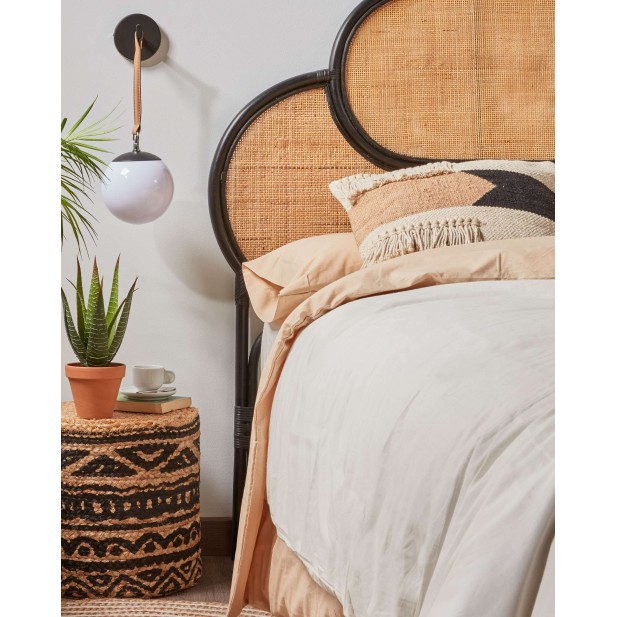 Cabecero Lalita de ratán con acabado...