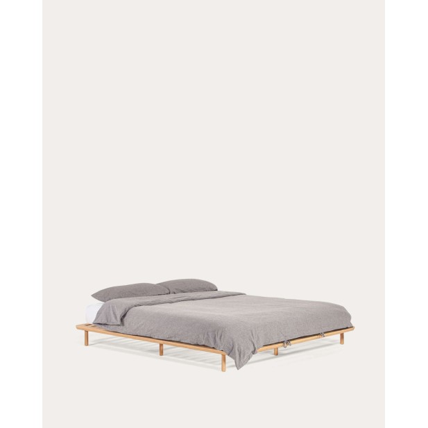 Cama Anielle, madera para colchón 160x200 cm - Kave. Vackart YG0125M46