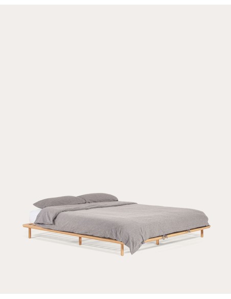Cama Anielle, madera para colchón 160x200 cm - Kave. Vackart YG0125M46