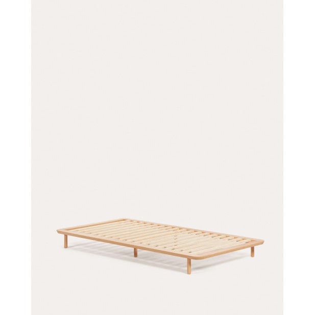 Cama Anielle de madera maciza de...