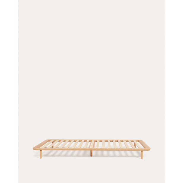 Cama Anielle de madera maciza de...