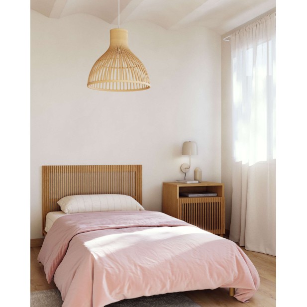 Cama Anielle de madera maciza de...