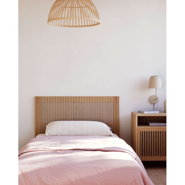 Cama Anielle de madera maciza de...