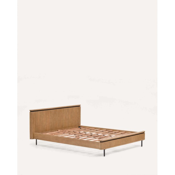 Cama Licia de madera maciza de mango... Cama Licia de madera maciza de mango...
