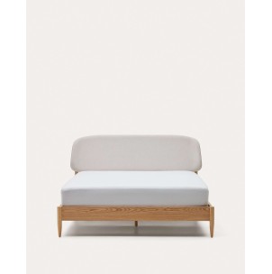 Cama Octavia, madera cabecero tapizado 180x200 cm - Kave. N0500004MY12