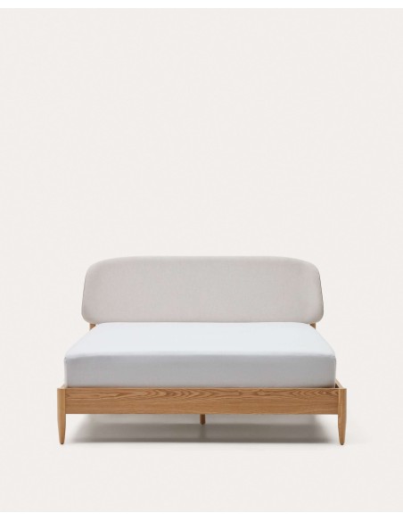 Cama Octavia, madera cabecero tapizado 180x200 cm - Kave. N0500004MY12