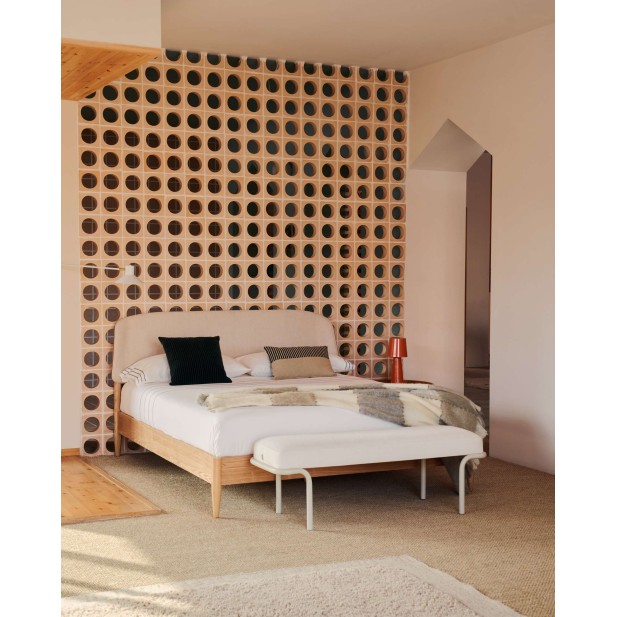 Cama Octavia de madera contrachapada...