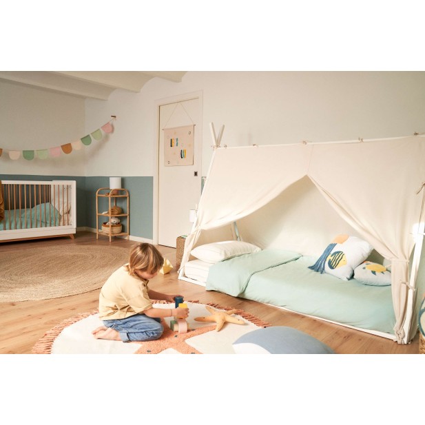 Cama tipi Maralis de madera maciza de...