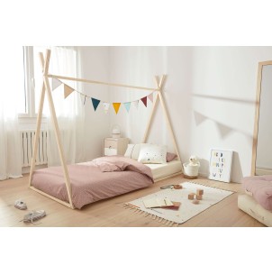 Cama tipi Maralis, natural para colchón 90x190cm - Kave Home AA7112M46 2