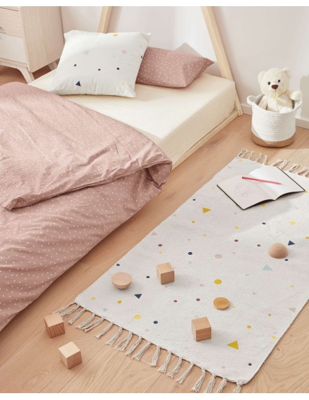 Cama tipi Maralis madera maciza de haya con acabado natural para colchón de 90 x 190 cm - Kave Home