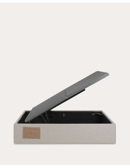 Canapé abatible Matters beige para colchón de 180 x 200 cm - Kave Home