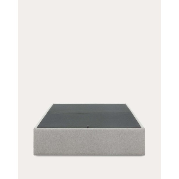 Canapé abatible Matters gris para colchón de 140 x 190 cm - Kave Home