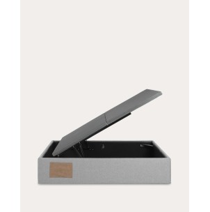 Canapé Matters, gris para colchón 150x190 cm - Kave. Vackart D082VA03 2