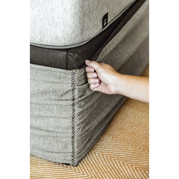 Canapé abatible Matters gris para...