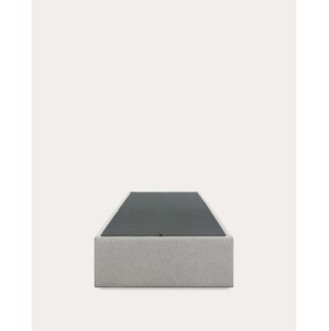 Canapé abatible Matters gris para colchón de 90 x 190 cm - Kave Home. D080VA03, Vackart. Canapé de estilo Moderno