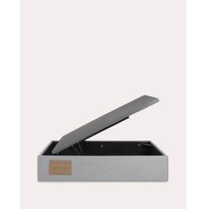 Canapé Matters, gris para colchón 90x190 cm - Kave. Vackart D080VA03 2