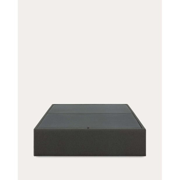 Canapé Matters, negro para colchón 140x190 cm - Kave. Vackart D081VA02