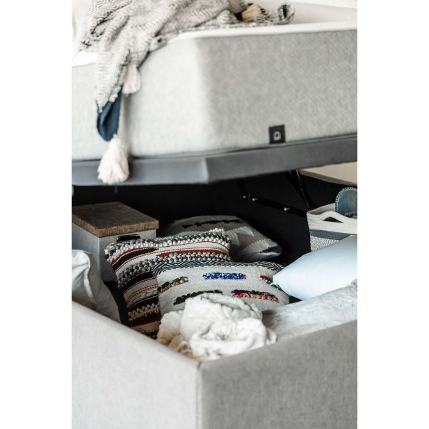 Canapé abatible Matters negro para...