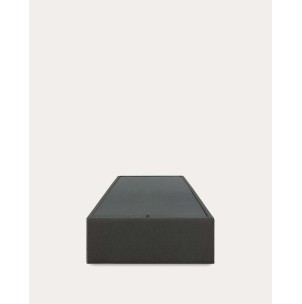 Canapé abatible Matters negro para colchón de 90 x 190 cm - Kave Home. D080VA02, Vackart. Canapé de estilo Moderno