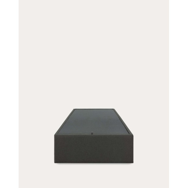 Canapé abatible Matters negro para colchón de 90 x 190 cm - Kave Home