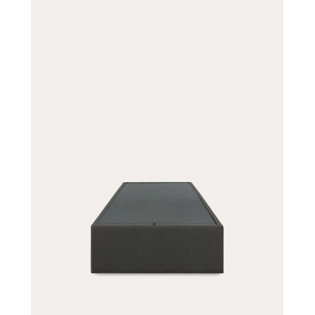 Canapé Matters, negro para colchón 90x190 cm - Kave. Vackart D080VA02