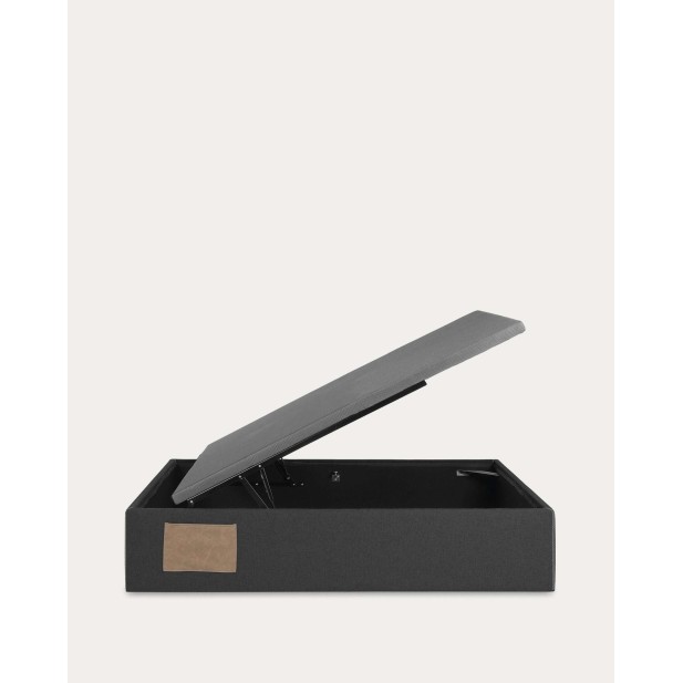 Canapé abatible Matters negro para...