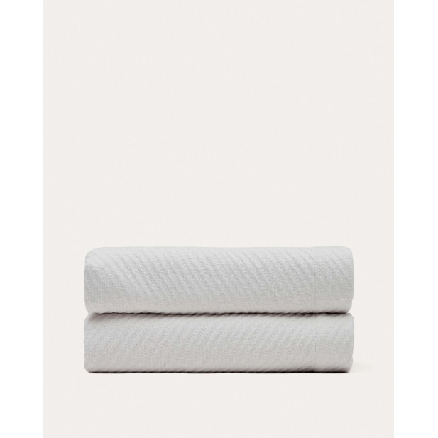 Colcha Berga, algodón blanco, cama 90/135cm Kave. Vackart X0300023JJ05
