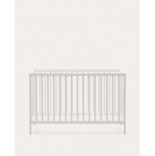 Cuna Shantal, madera maciza blanca 60x120cm Kave. Vackart K0100006MM05