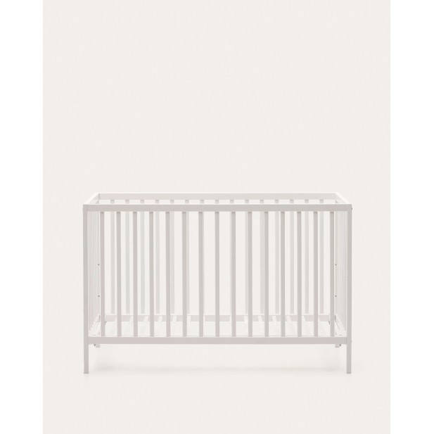 Cuna Shantal, madera maciza blanca 60x120cm Kave. Vackart K0100006MM05