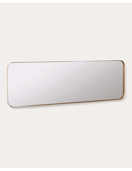 Espejo de pared Marco metal dorado 55 x 150,5 cm - Kave Home