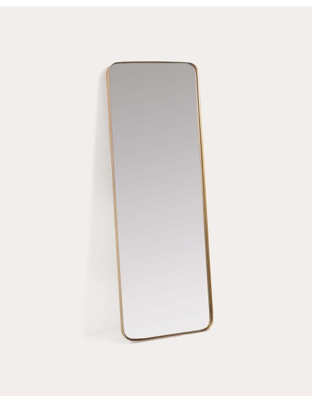 Espejo de pared Marco metal dorado 55 x 150,5 cm - Kave Home