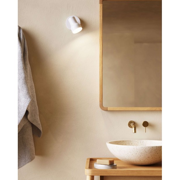 Espejo Shamel de madera maciza de... Espejo Shamel de madera maciza de...