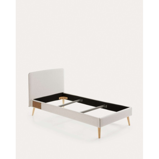 Funda cama Dyla beige para colchón de 90 x 190 cm - Kave Home D043VA12
