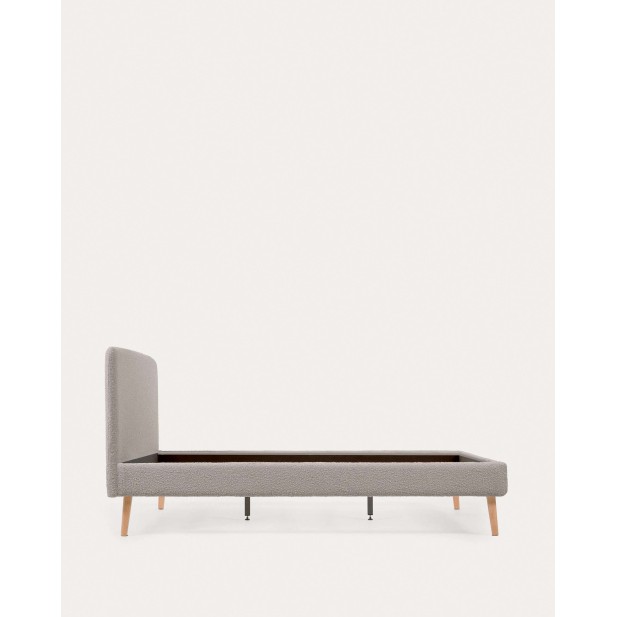 Funda cama Dyla de borreguito gris...