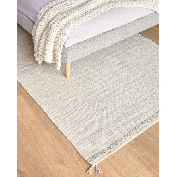 Funda cama Dyla de borreguito gris...