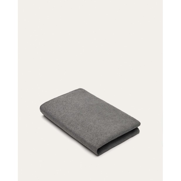 Funda cama pequeño mascota Bowie gris 63x80 cm Kave Home S815_FPE_BK02