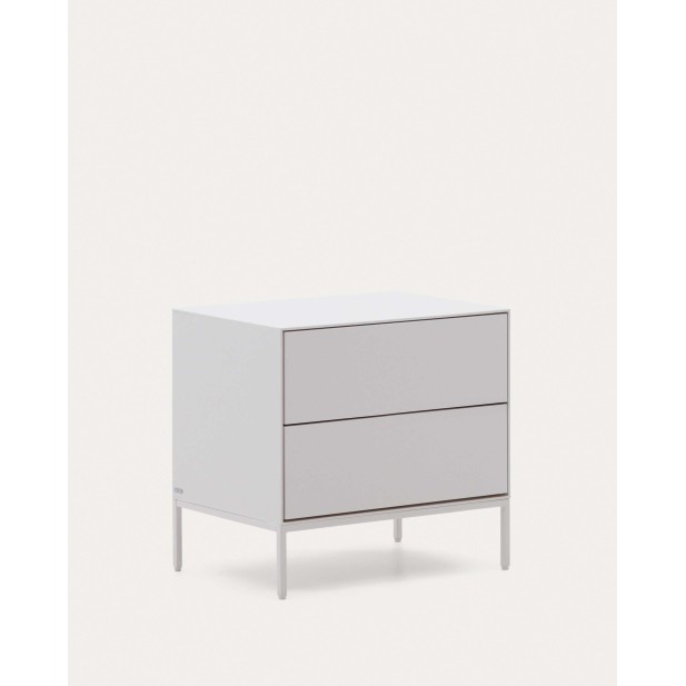 Mesita de noche Vedrana 2 cajones DM... Mesita de noche Vedrana 2 cajones DM...