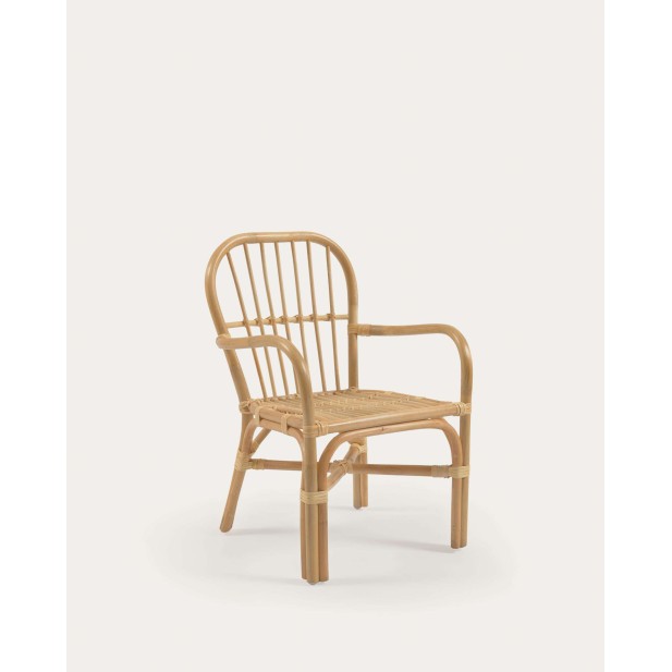 Silla infantil Marzieh de ratán - Kave Home. Vackart IT0031FN46