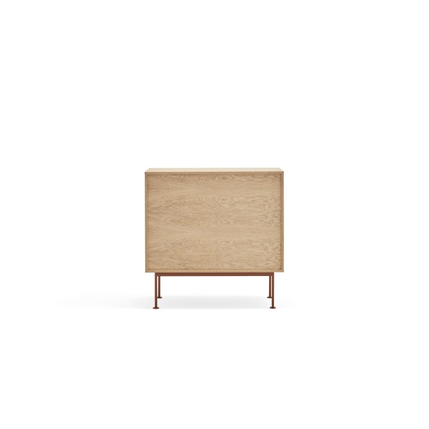 Cómoda YOKO 90x86 cm, DM Teja / Roble - Teulat. Vackart