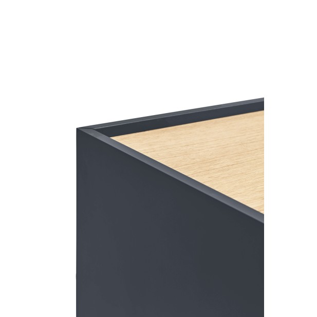 Consola Flotante OTTO 110x35 cm DM Gris Antracita / Roble - Teulat. Vackart