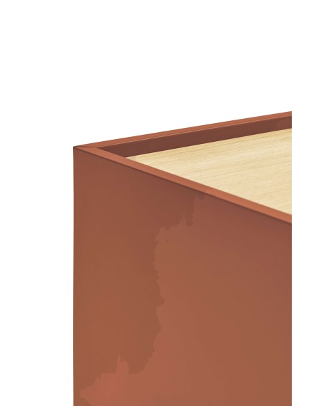 Consola Flotante OTTO 110x35 cm DM Teja / Roble - Teulat. Vackart