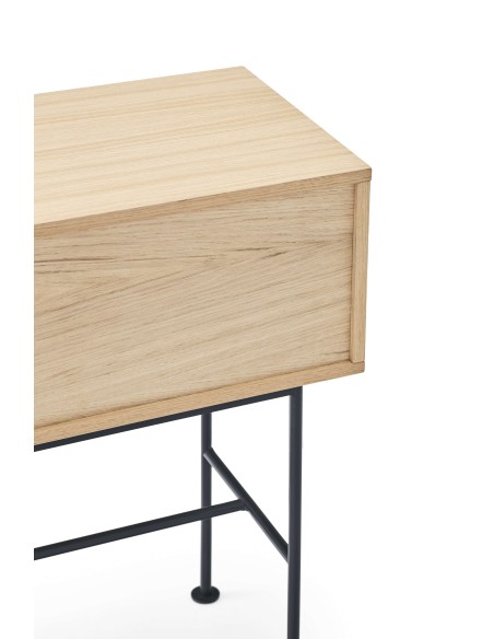 Consola YOKO 120x35 cm, Roble / DM Gris Antracita - Teulat. Vackart