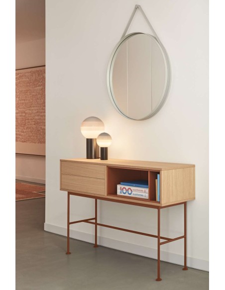 Consola YOKO 120x35 cm, Roble / DM Teja - Teulat. Vackart