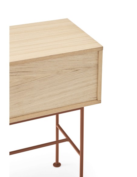 Consola YOKO 120x35 cm, Roble / DM Teja - Teulat. Vackart