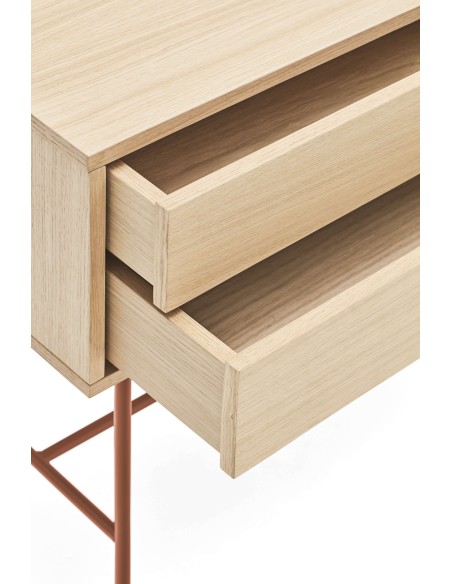 Consola YOKO 120x35 cm, Roble / DM Teja - Teulat. Vackart