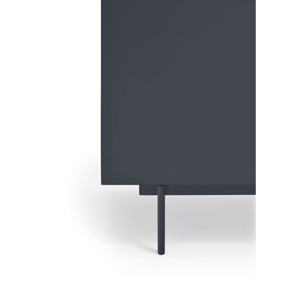 Aparador OTTO Alto 120 cm, DM Gris Antracita / Roble - Teulat. Vackart