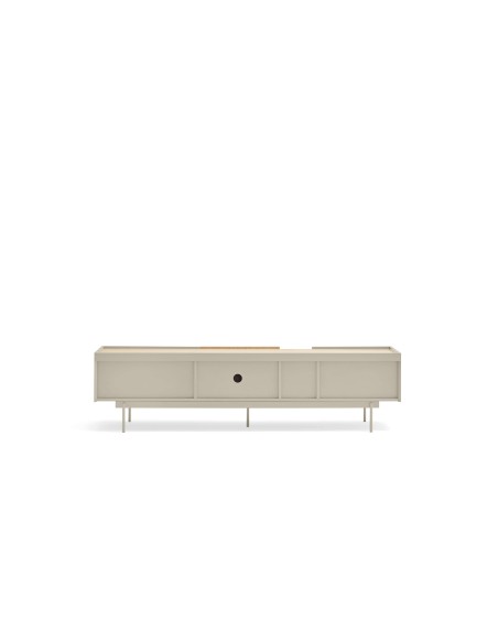 Mueble TV OTTO 180X40 cm, DM Arena / Roble - Teulat. Vackart