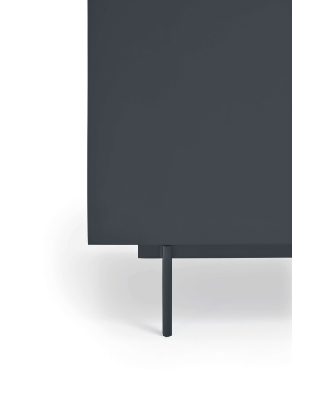 Mueble TV OTTO 180x40 cm, DM Gris Antracita / Roble - Teulat. Vackart