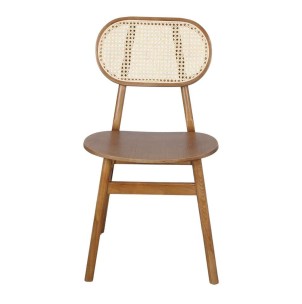 Silla NATALIE, Madera / Ratán Natural. Vackart 2