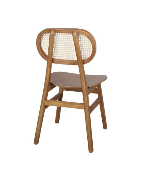 Silla NATALIE, Madera / Ratán Natural. Vackart